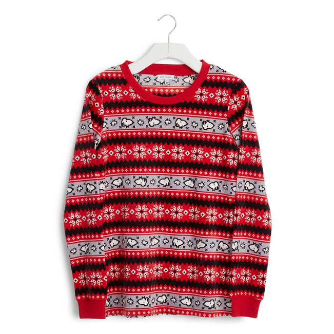 Peanuts® Pajama Long Sleeve Shirt-Image 3-Vera Bradley