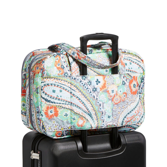 Lay Flat Travel Bag-Citrus Paisley-Image 5-Vera Bradley