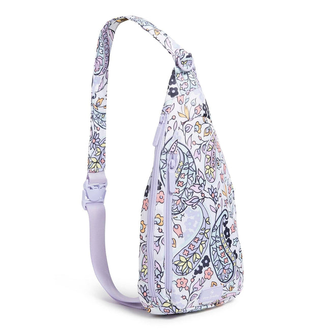 Factory Style Lighten Up Essential Sling Backpack-Maddalena Paisley Soft-Image 2-Vera Bradley