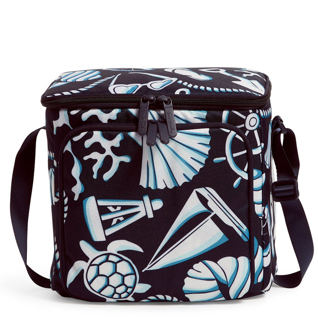 Factory Style Lighten Up Deluxe Travel Cooler-Shore Enough-Image 1-Vera Bradley