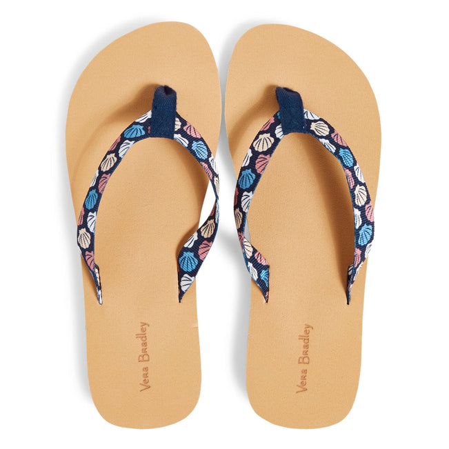 Webbing Strap Flip Flops-Image 3-Vera Bradley