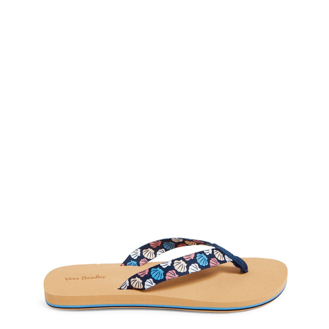 Webbing Strap Flip Flops-Image 2-Vera Bradley