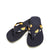 Webbing Strap Flip Flops-Sunflowers-Image 1-Vera Bradley