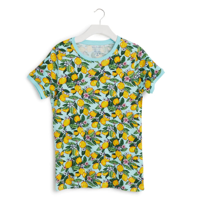 Ribbed Pajama Shirt-Lemon Grove-Image 1-Vera Bradley