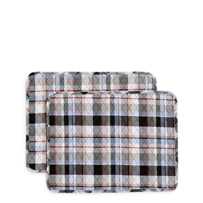 Placemat Set of 2-Perfectly Plaid-Image 2-Vera Bradley
